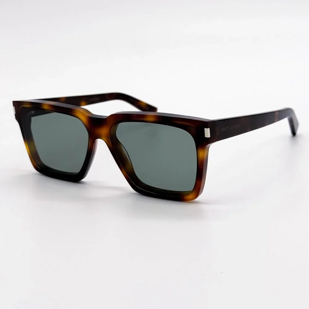 NEW SAINT LAURENT SL610 003 UNISEX HAVANA GREEN SAINT LAURENT SL 610 003